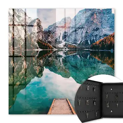 Paysage de montagne aux couleurs vives