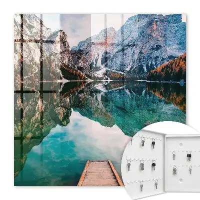 Paysage de montagne aux couleurs vives
