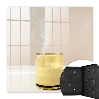 Paix en verre avec contenu fumé