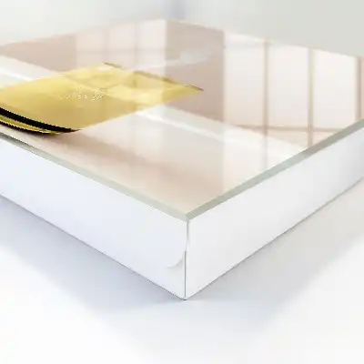 Paix en verre avec contenu fumé