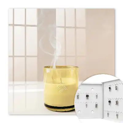 Paix en verre avec contenu fumé