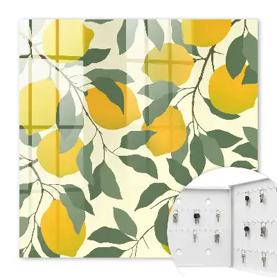 Citrons juteux sur fond clair