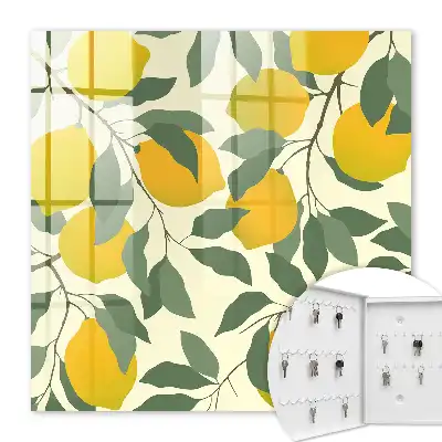 Citrons juteux sur fond clair
