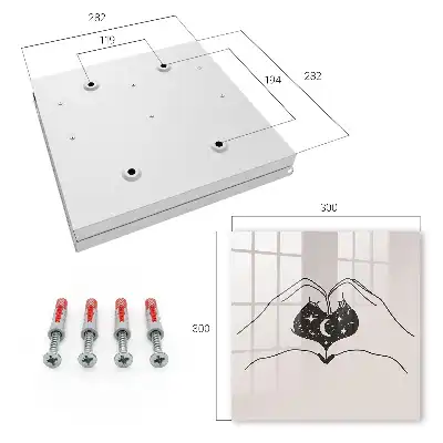 Espace du cœur minimaliste