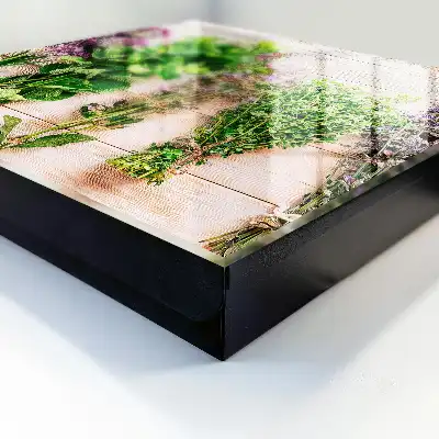 Herbes vertes énergie fraîcheur