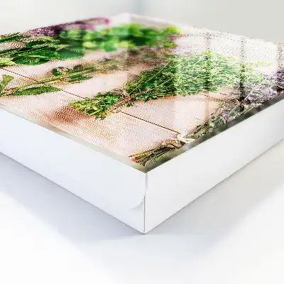 Herbes vertes énergie fraîcheur