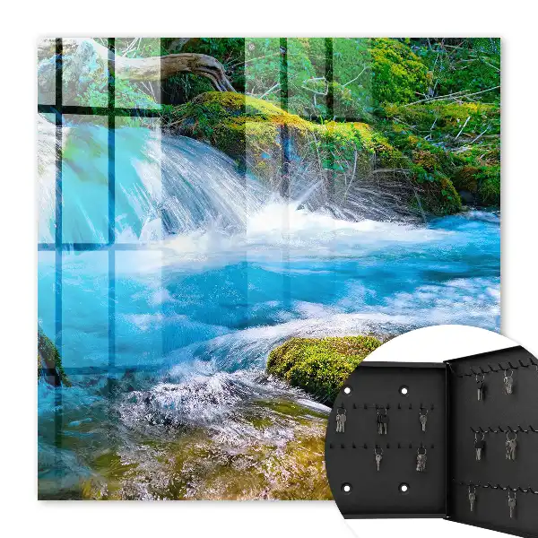 Une rivière paisible au milieu de la verdure