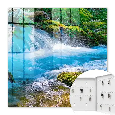 Une rivière paisible au milieu de la verdure