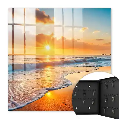 Coucher de soleil sur l'océan