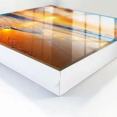 Coucher de soleil sur l'océan
