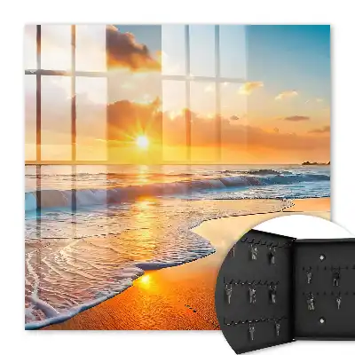 Coucher de soleil sur l'océan
