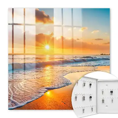 Coucher de soleil sur l'océan