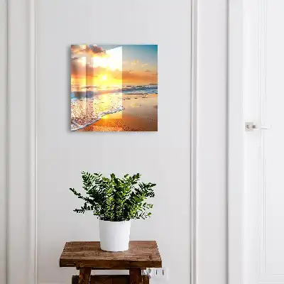 Coucher de soleil sur l'océan