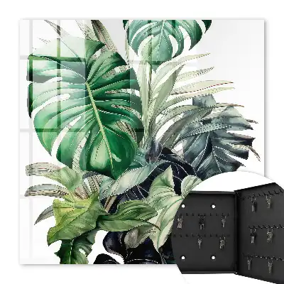 Feuilles tropicales exotiques