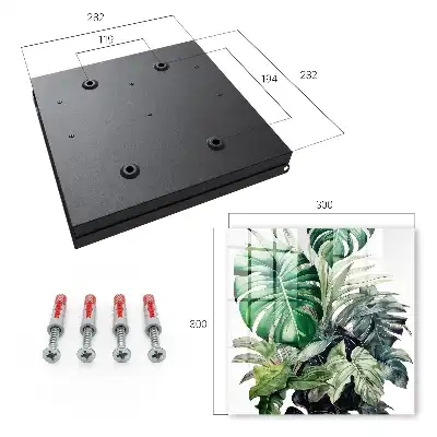 Feuilles tropicales exotiques