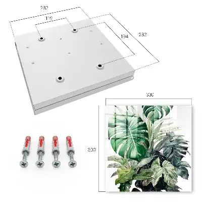 Feuilles tropicales exotiques