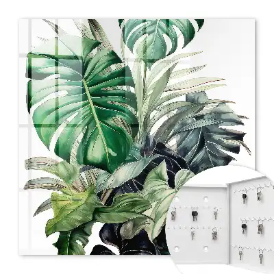 Feuilles tropicales exotiques