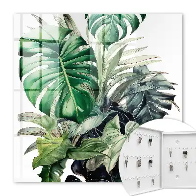 Feuilles tropicales exotiques