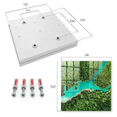 Harmonie d'un paradis vert au cœur de la nature
