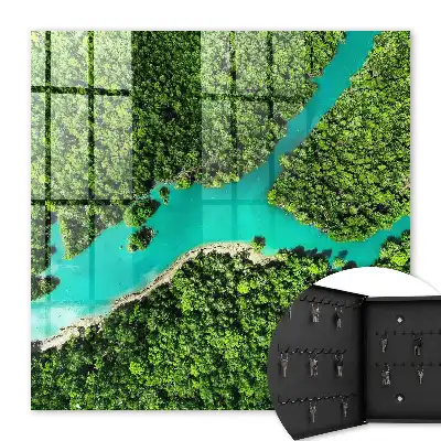 Harmonie d'un paradis vert au cœur de la nature