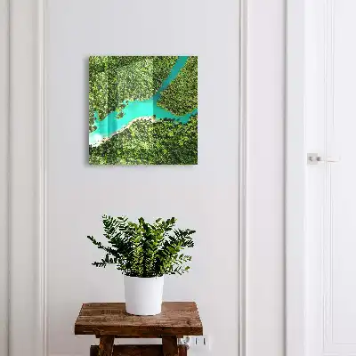 Harmonie d'un paradis vert au cœur de la nature