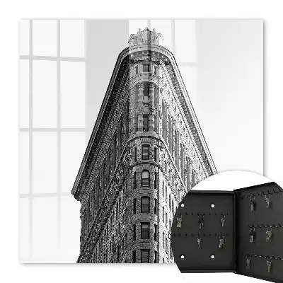 Architecture de haut niveau en noir et blanc