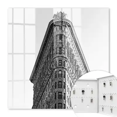 Architecture de haut niveau en noir et blanc