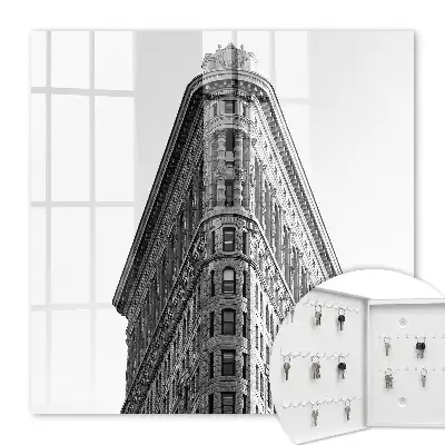Architecture de haut niveau en noir et blanc