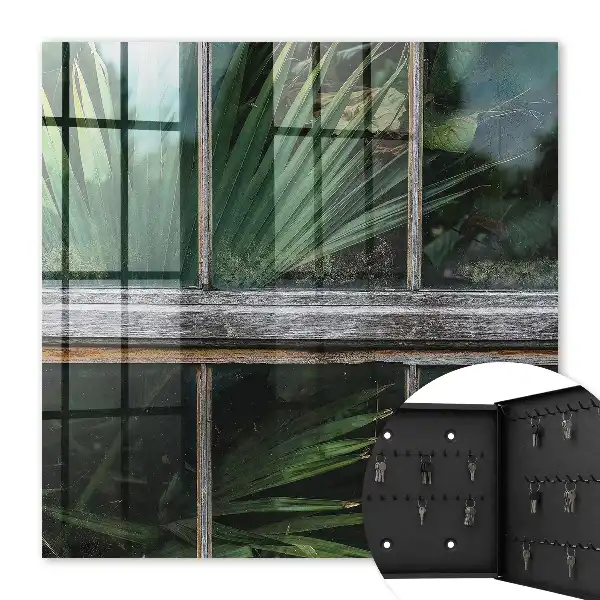 Tableau Harmonie verte et bois pittoresque