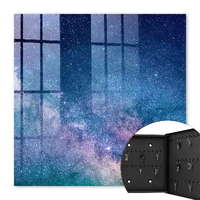 Une nuit cosmique pleine d'étoiles