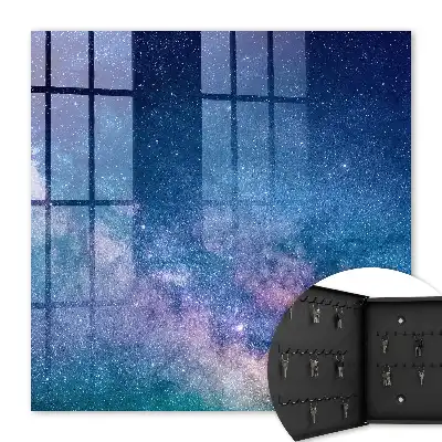 Une nuit cosmique pleine d'étoiles