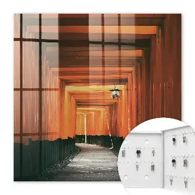Effet profond des portes jaunes