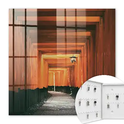 Effet profond des portes jaunes