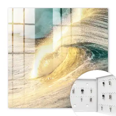 Vague de mer, océan et soleil