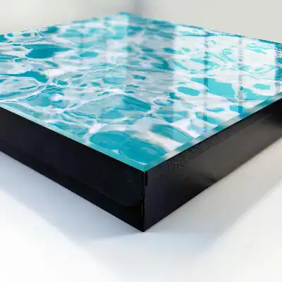 Les tourbillons d'eau un effet hypnotique