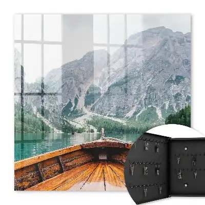 Voile en montagne avec une ambiance de calme et de nature