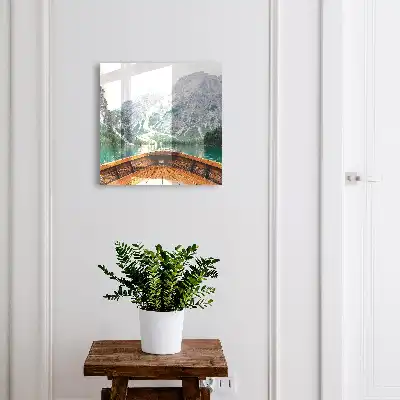 Voile en montagne avec une ambiance de calme et de nature