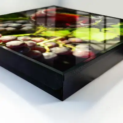 Raisins et vin rouge