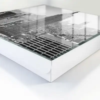 Panorama urbain à l'atmosphère contrastée