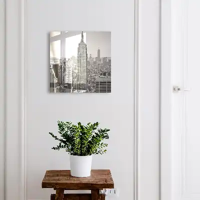Panorama urbain à l'atmosphère contrastée