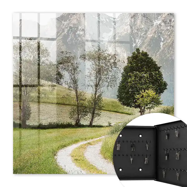 Paysage de montagne paisible