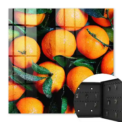 Feuilles de fruits frais