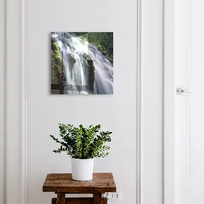 Cascade verte environnante