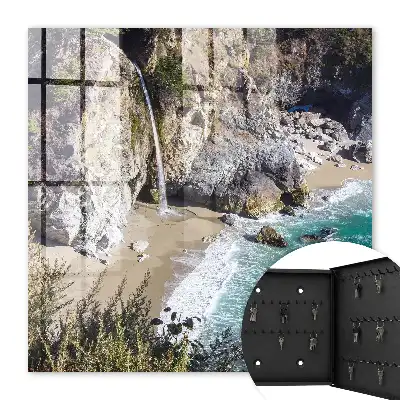Magnifique littoral avec des falaises