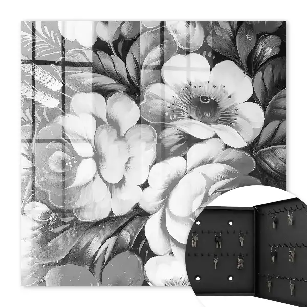 Composition élégante de fleurs monochromes