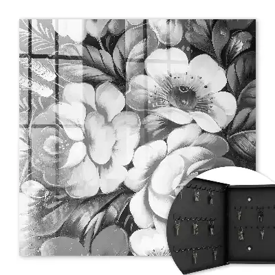 Composition élégante de fleurs monochromes