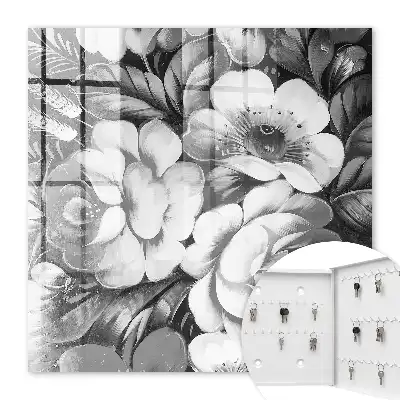 Composition élégante de fleurs monochromes