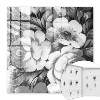 Composition élégante de fleurs monochromes