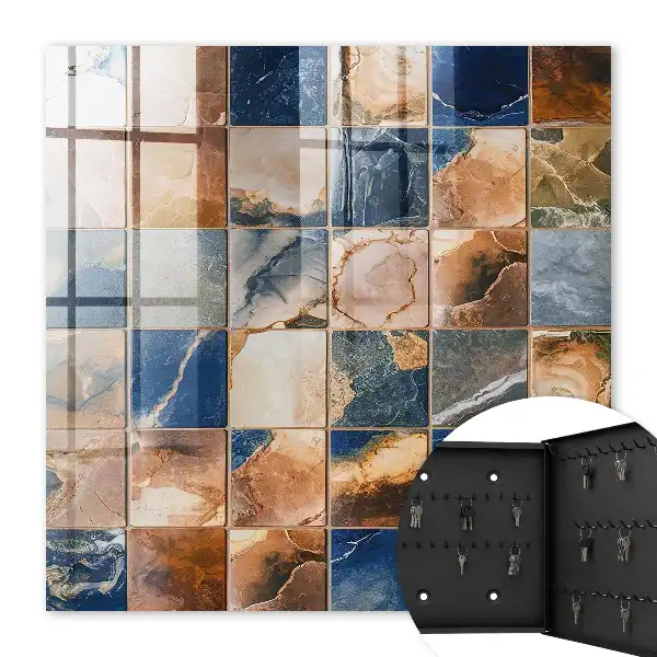 Mosaïque de marbre sans jointure