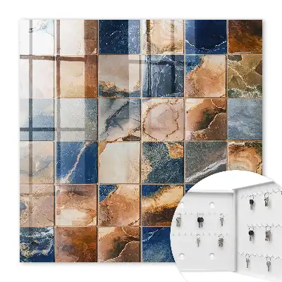 Mosaïque de marbre sans jointure